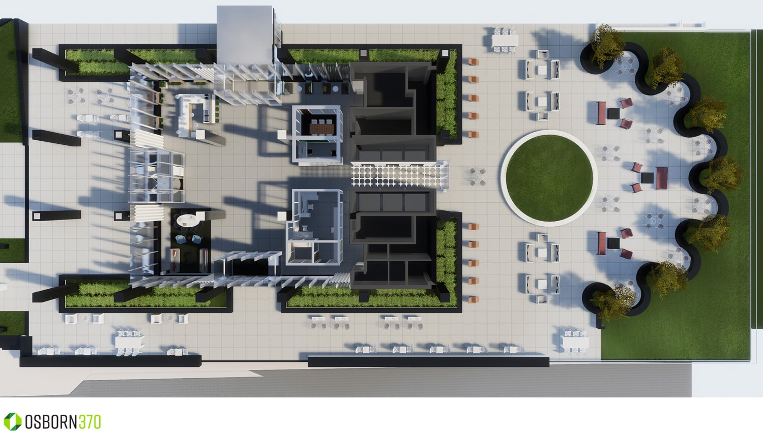 main level rendering